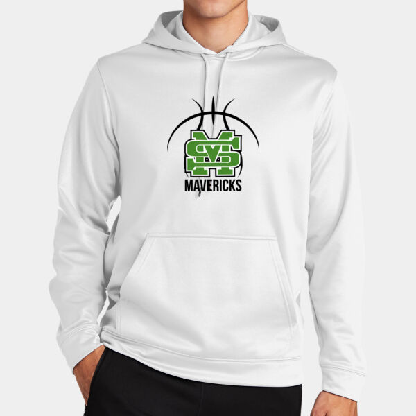 Stockton Lady Mavericks Fleece Hooded Pullover Thumbnail
