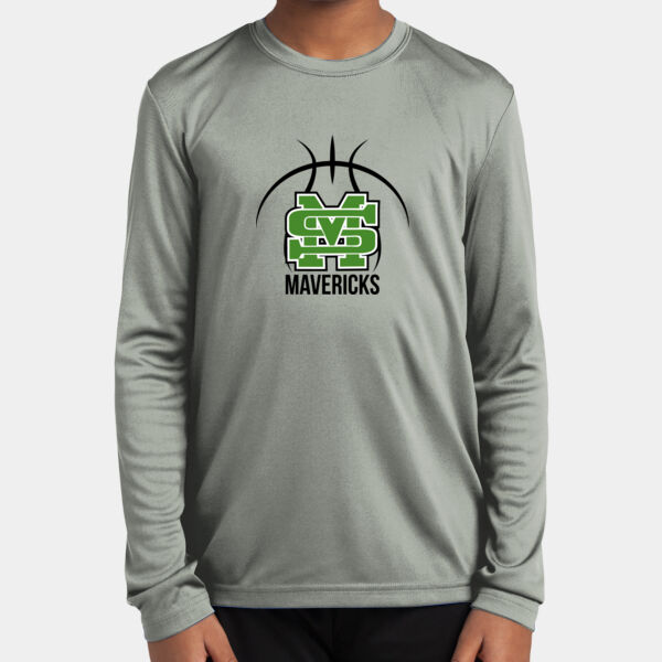 Stockton Lady Mavericks Youth Long Sleeve PosiCharge Competitor Tee Thumbnail