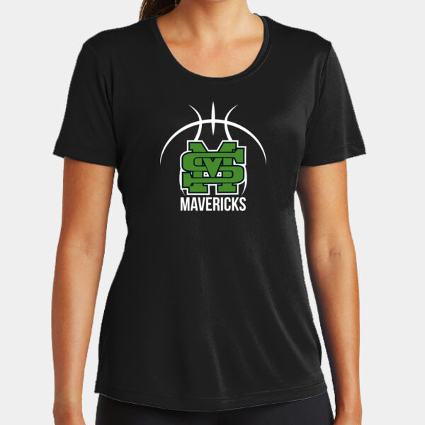 Stockton Lady Mavericks - Ladies PosiCharge ® Competitor Tee Thumbnail